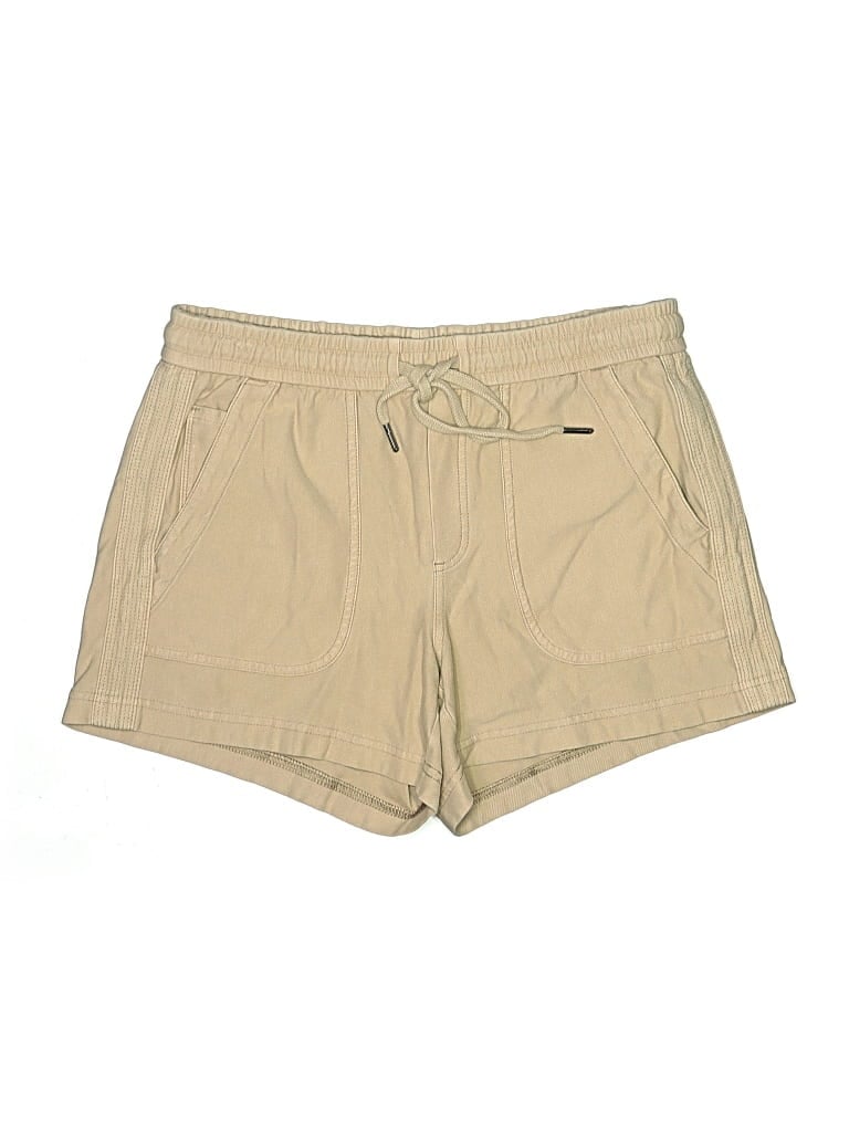 Pre-owned Athleta Khaki Shorts In Brown