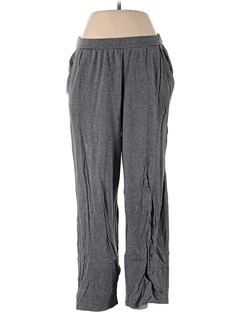 Pre-owned Eileen Fisher Casual Pants In Gray