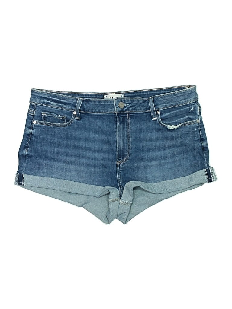 Pre-owned Paige Denim Shorts In Blue