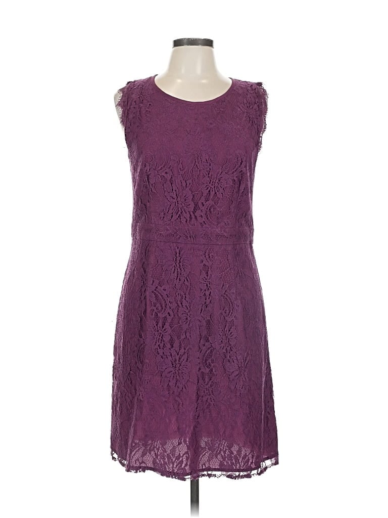 Pre-owned Brixon Ivy Cocktail Dress In Purple