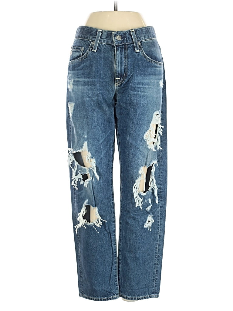 Pre-owned Adriano Goldschmied Jeans In Blue