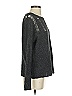 Ronen Chen Metallic Gray Pullover Sweater Size 4 (0) - photo 4