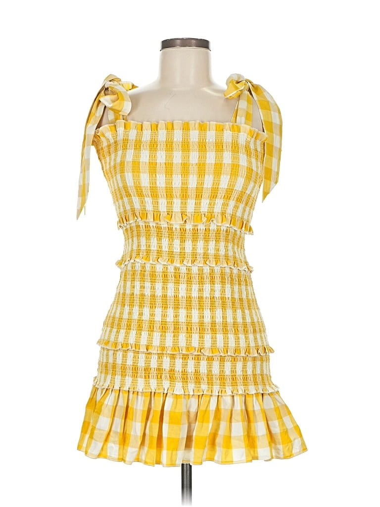 Pre-owned Mable Casual Dress In Yellow