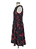 DKNY Floral Black Cocktail Dress Size 4 - photo 5