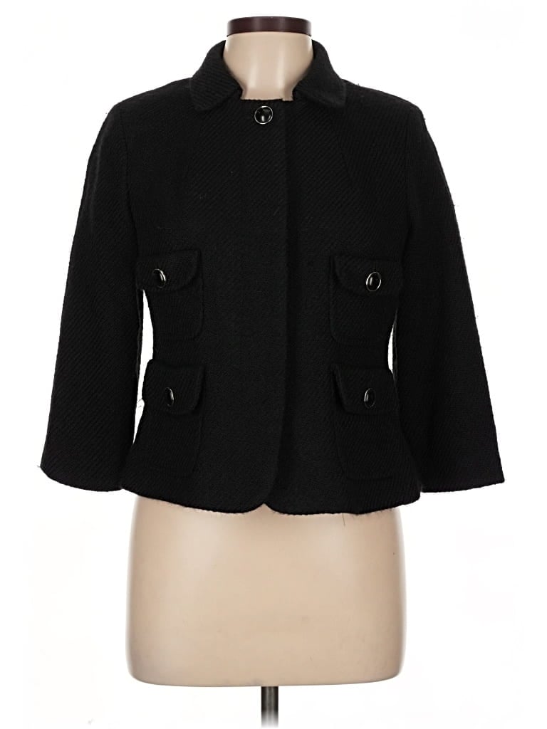 Pre-owned Talbots Coat In Black