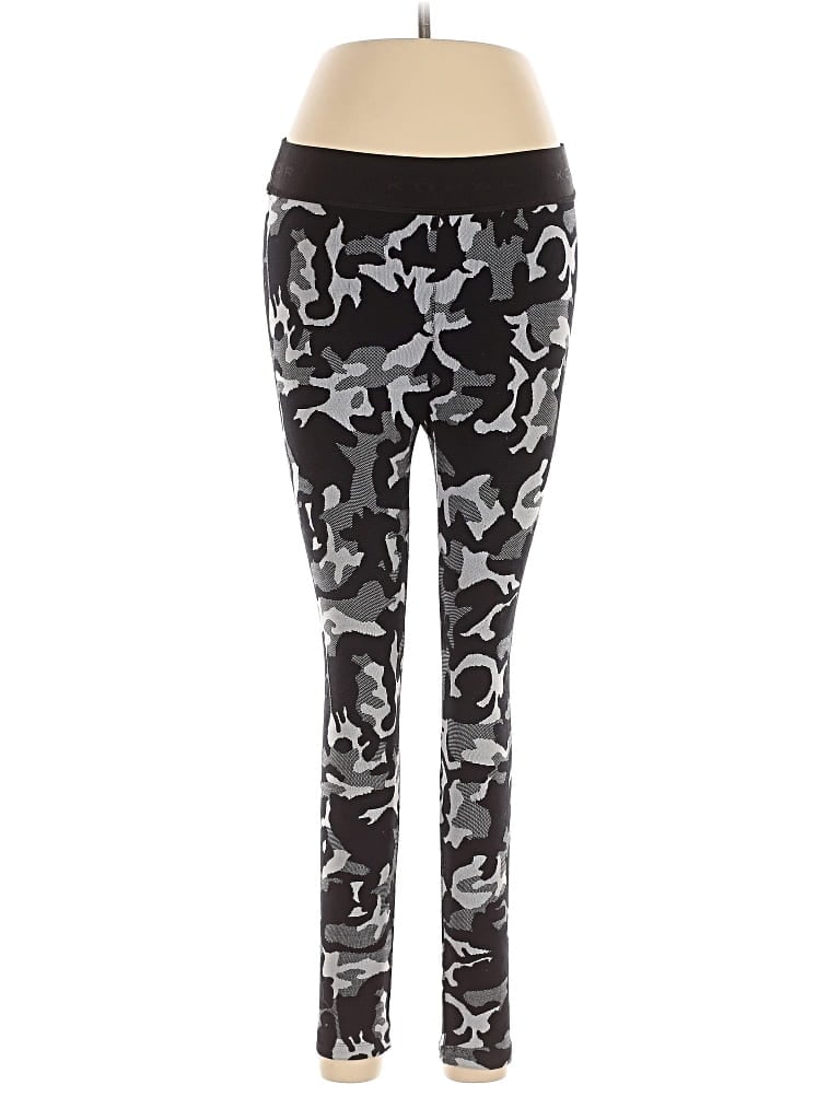 Pre-owned Koral Leggings In Black