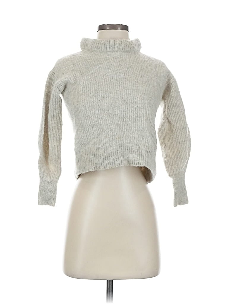 Click to view more detailed imagery on our partner's website Pre-owned Everlane Turtleneck Sweater In Silver