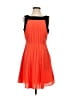 Darling 100% Polyester Color Block Orange Pink Cocktail Dress Size S - photo 1