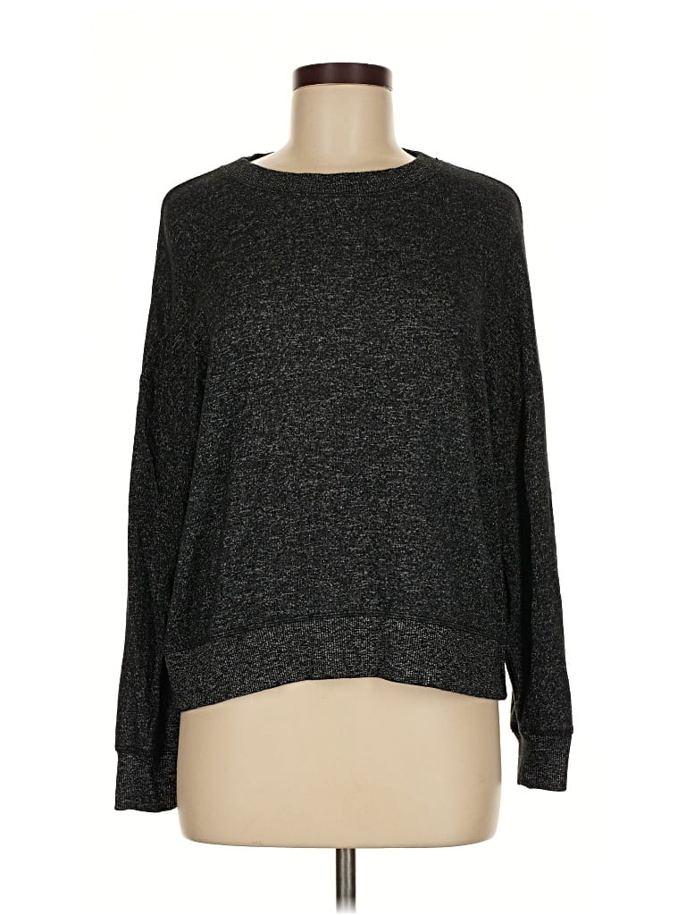 Pre-owned Z Supply Pullover Sweater In Gray