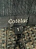 Cotélac Tweed Black Formal Skirt Size Sm (1) - photo 3