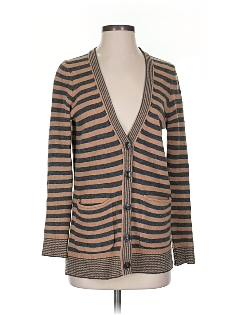 MADEWELL Pre-owned Wool Cardigan Sweater In Brown