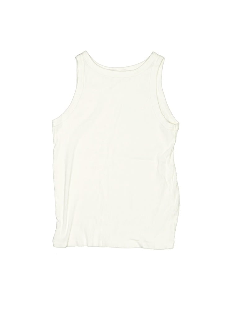 Pre-owned Gap Kids' Sleeveless T-shirt In White
