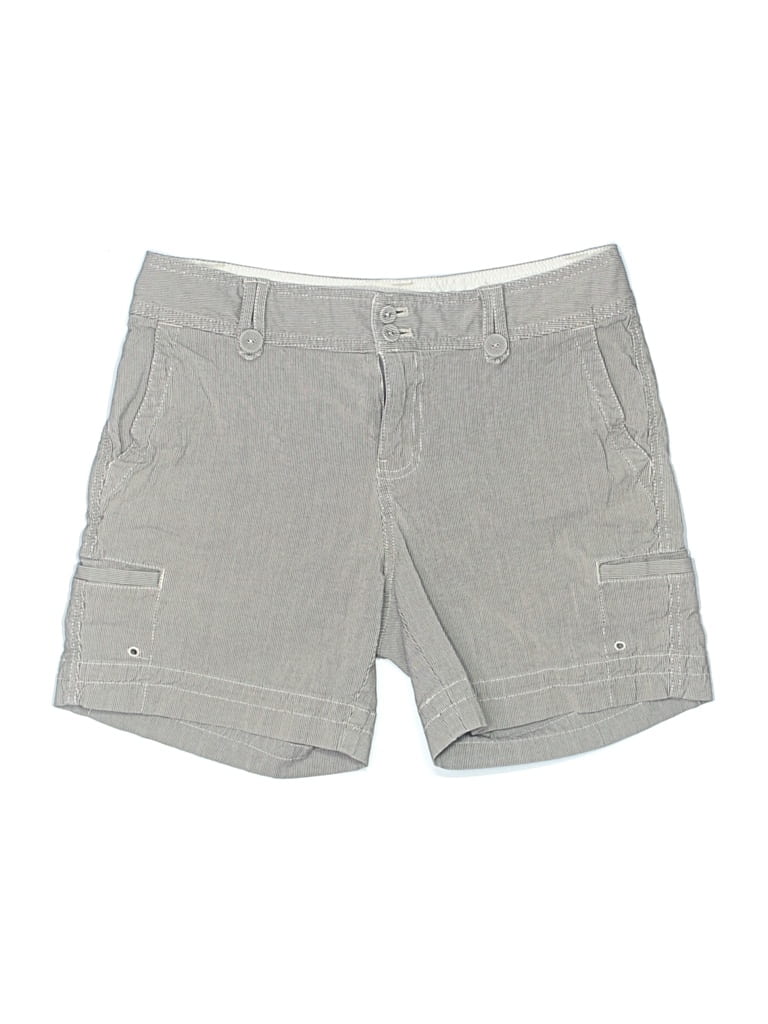 Pre-owned Eddie Bauer Cargo Shorts In Gray