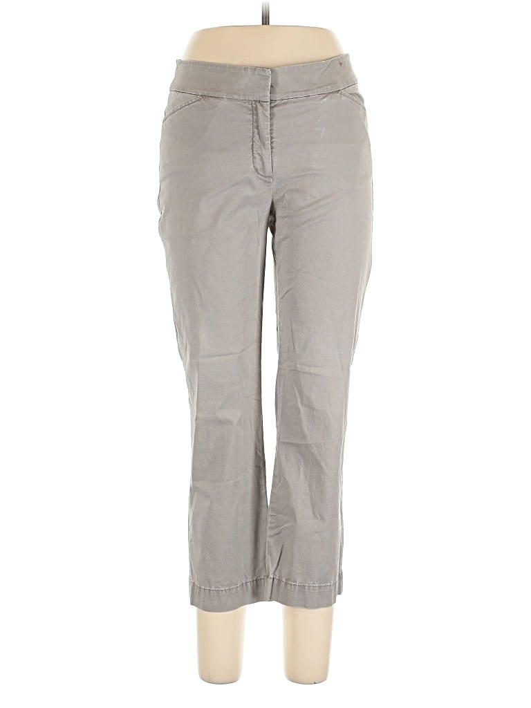 Pre-owned Eileen Fisher Casual Pants In Gray
