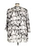 Cato 100% Polyester Silver Gray 3/4 Sleeve Blouse Size 22 - 24 - photo 2