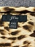 J.Crew Animal Print Brown Tan Long Sleeve Blouse Size XXS - photo 7