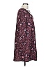 Mudd Paisley Burgundy Casual Dress Size L - photo 4
