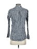 J.Crew Checkered-gingham Blue Long Sleeve Button-Down Shirt Size 2 - photo 2