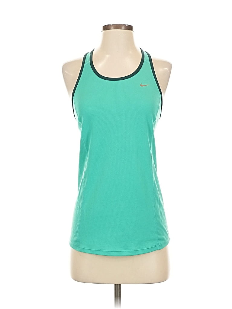 Pre-owned Nike Active Tank Top In Blue