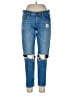 Rag & Bone/JEAN 100% Cotton Color Block Blue Jeans Size 25 waist - photo 1