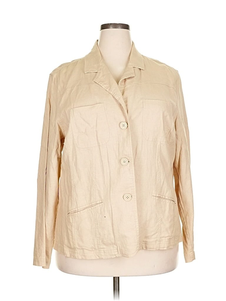 Pre-owned Merona Jacket In Brown