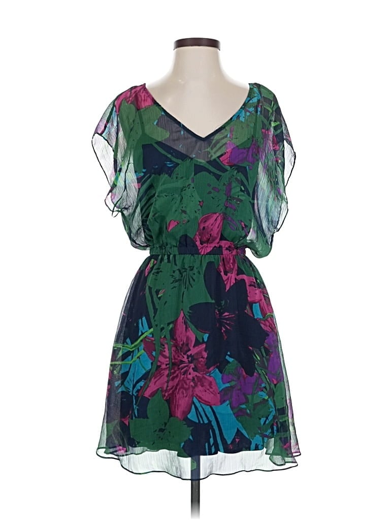 Pre-owned Express Cocktail Dress In Green