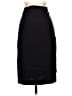 Theory Solid Black Wool Skirt Size 0 - photo 1