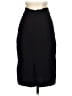 Theory Solid Black Wool Skirt Size 0 - photo 2
