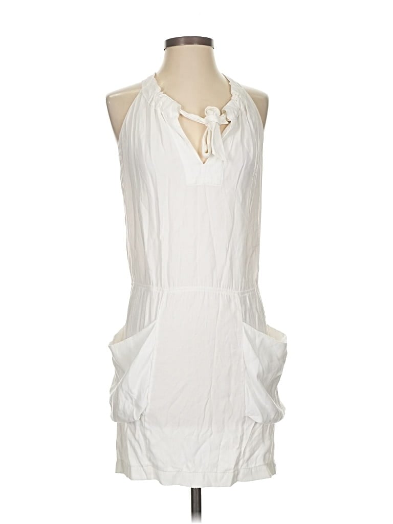 Click to view more detailed imagery on our partner's website Pre-owned Bcbgmaxazria Casual Dress In White