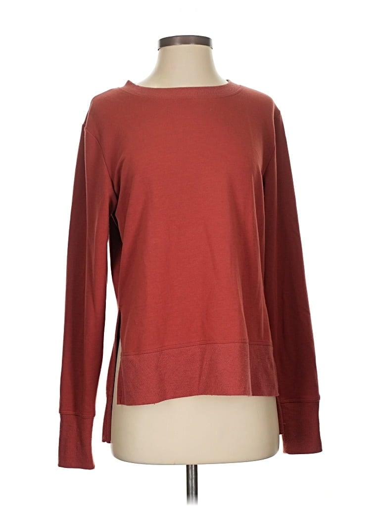 Pre-owned Mpg Sweatshirt In Burgundy