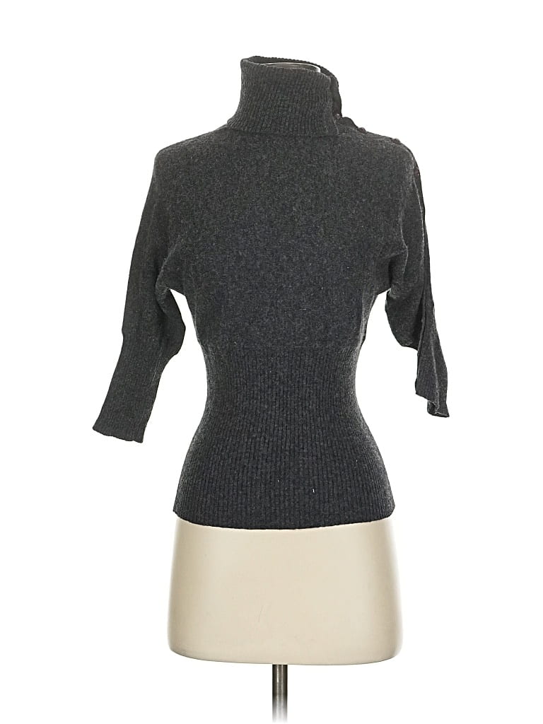 Pre-owned Moth Turtleneck Sweater In Gray