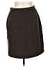 Petite Sophisticate Houndstooth Brown Formal Skirt Size 8 - photo 1