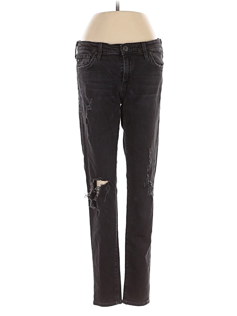 Pre-owned Adriano Goldschmied Jeans In Black