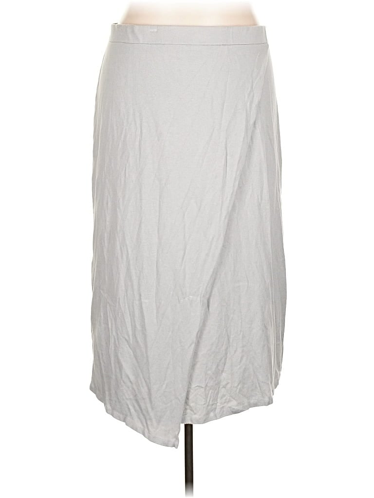 Pre-owned Vince Casual Skirt In Silver