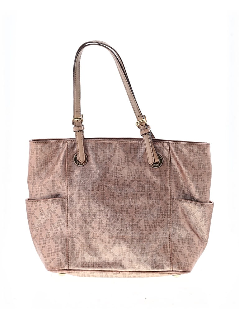 Pre-owned Michael Michael Kors Tote Bag In Pink