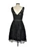Aidan Mattox 100% Polyester Black Cocktail Dress Size 4 - photo 2