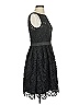 Aidan Mattox 100% Polyester Black Cocktail Dress Size 4 - photo 4