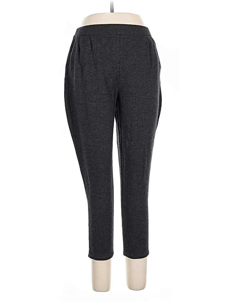 Pre-owned St John Casual Pants In Gray