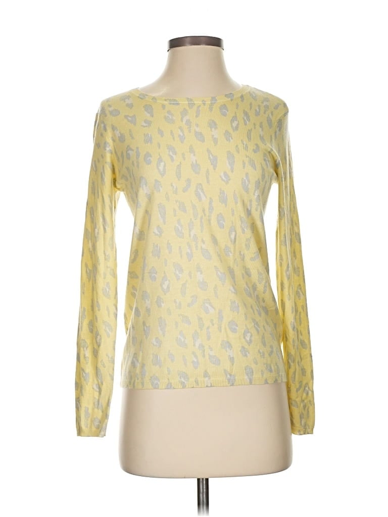 Pre-owned Joie Pullover Sweater In Yellow