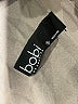 Bobi 100% Rayon Tan 3/4 Sleeve Button-Down Shirt Size S - photo 7