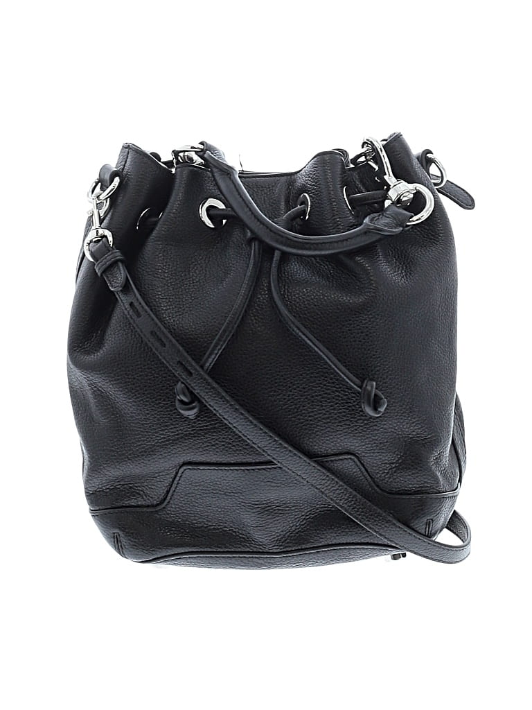 Pre-owned Rebecca Minkoff Leather Backpack In Black
