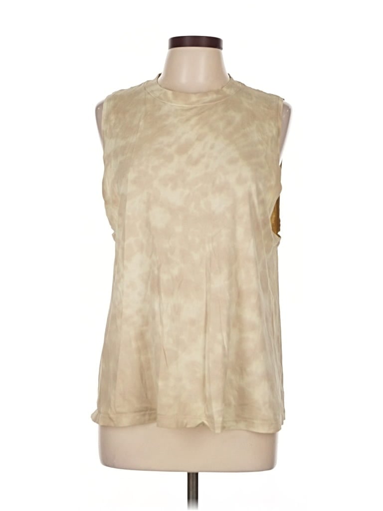 LULULEMON ATHLETICA Pre-owned Sleeveless T-shirt In Brown