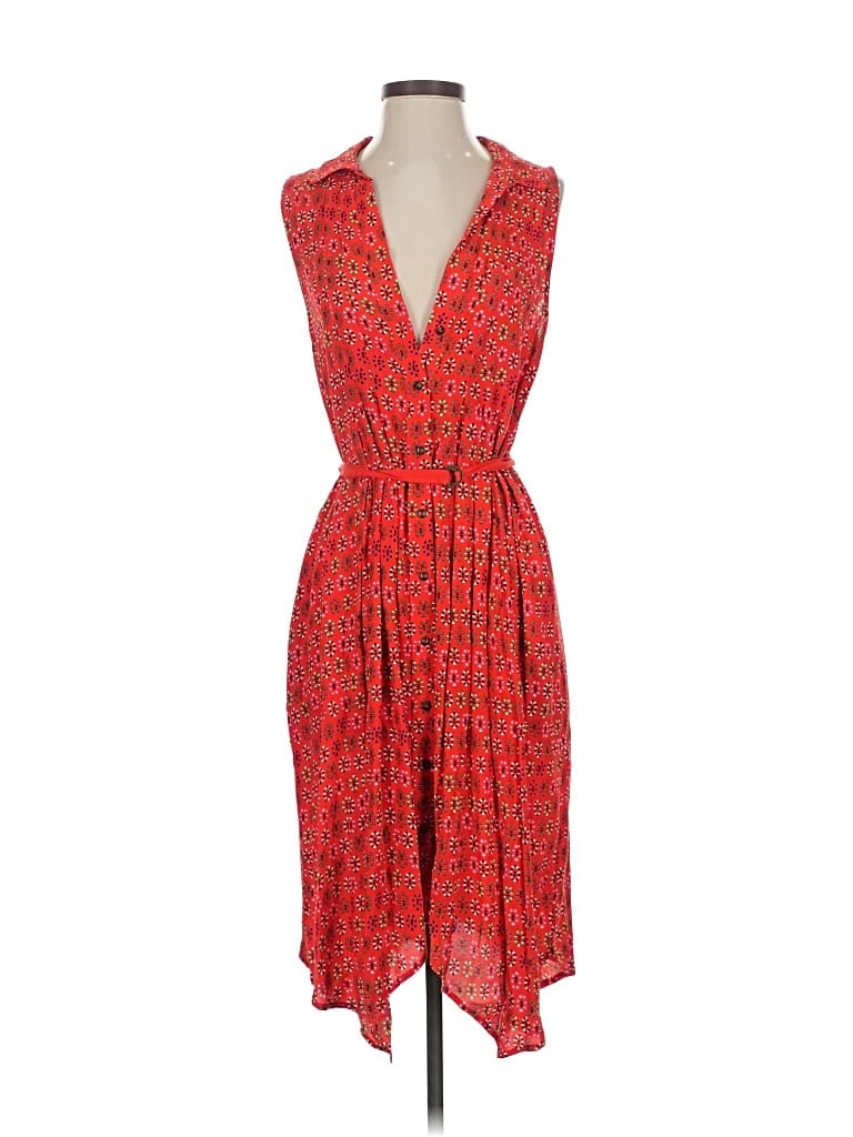 Pre-owned Maeve By Anthropologie Casual Dress In Red