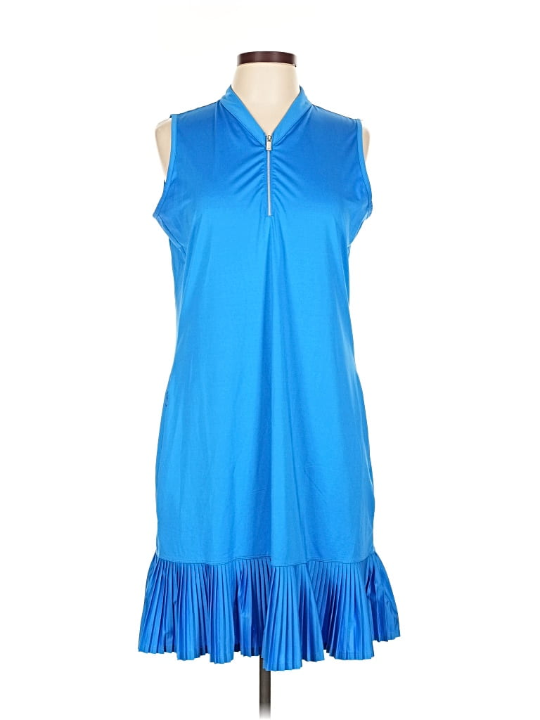 Pre-owned Tail Cock Dress In Blue
