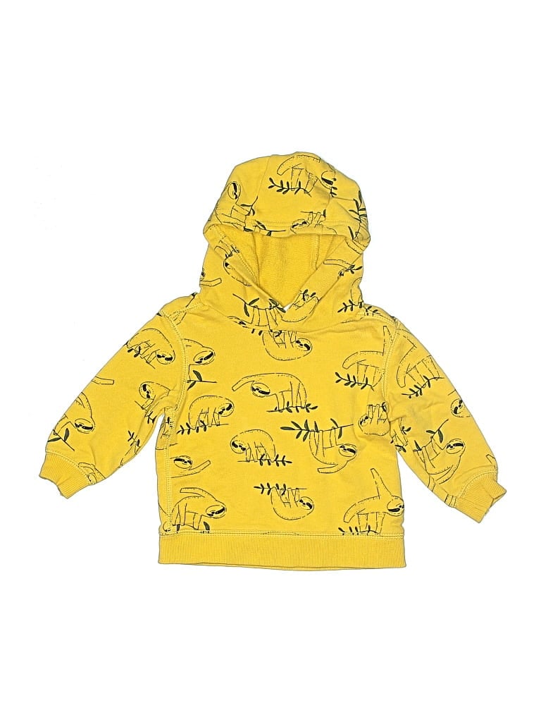 Click to view more detailed imagery on our partner's website Pre-owned Carter's Babies' Pullover Hoodie In Yellow