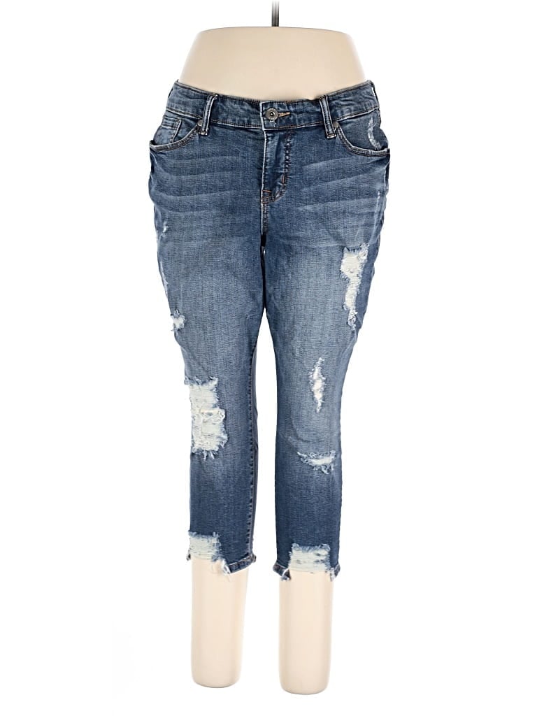 Pre-owned Torrid Jeans In Blue