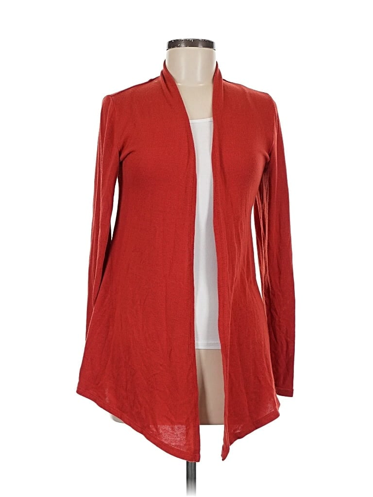 MIX BY 41 HAWTHORN Pre-owned Cardigan Sweater In Red
