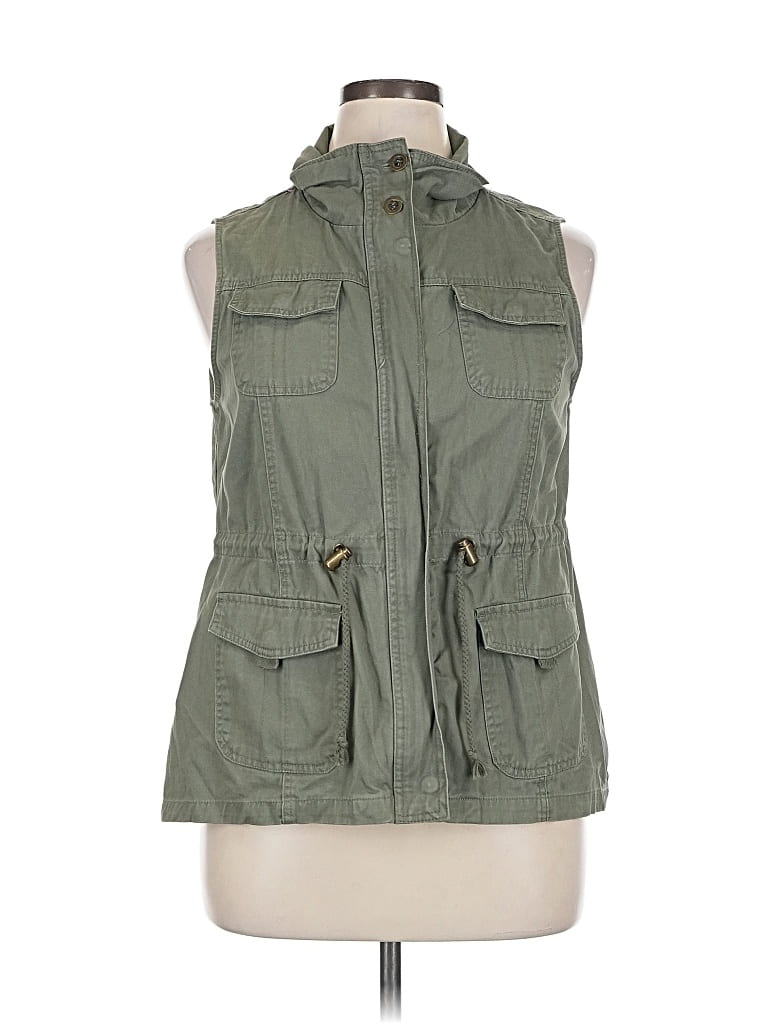 Click to view more detailed imagery on our partner's website Pre-owned Ashley By 26 International Vest In Green