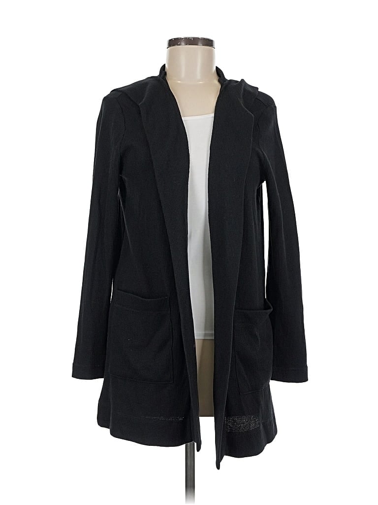 Pre-owned Splendid Cardigan Sweater In Black