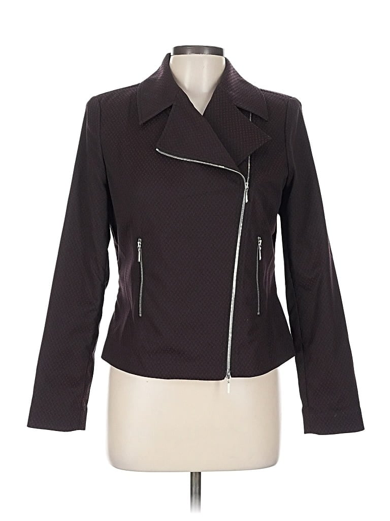 Pre-owned Assorted Brands Jacket In Burgundy